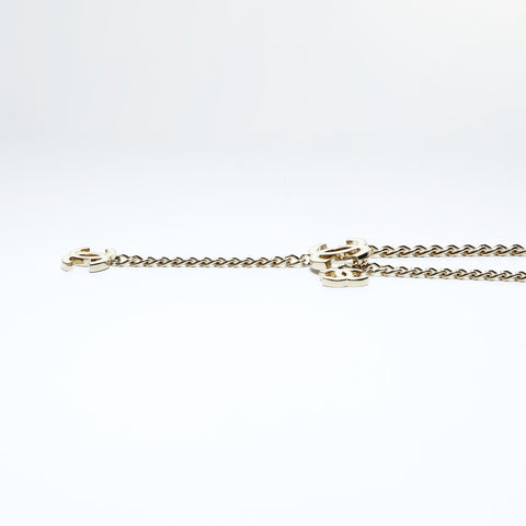 CHANEL 06A 2006 COCO Mark Chain Necklace belt gold WS24823