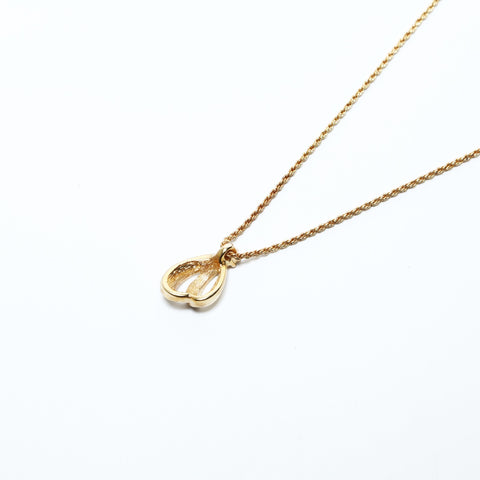 Christian Dior Rhinestone Pierce gold WS24833