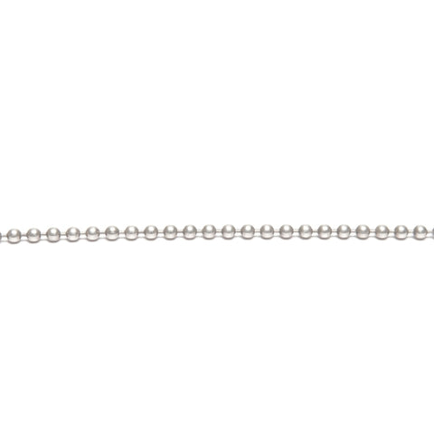 TIFFANY&Co. Cross Ball Chain 925 Necklace Silver WS24834