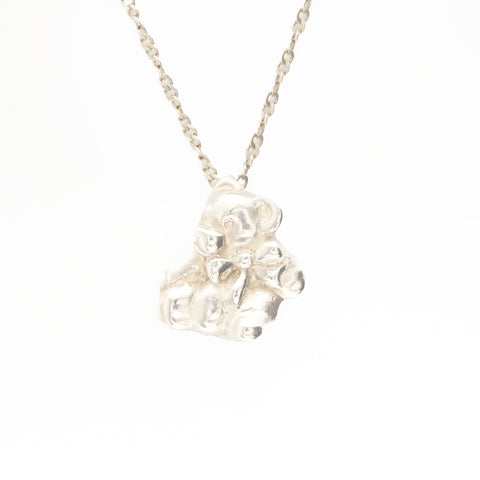 TIFFANY&Co. Bear 925 Necklace Silver WS24839