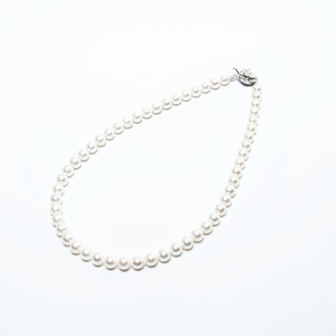 Bulk Sale Pearl Necklace Pierce Ring Pt900 K14WG Ring white WS24841