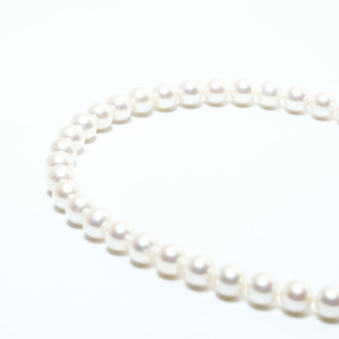 Bulk Sale Pearl Necklace Pierce Ring Pt900 K14WG Ring white WS24841