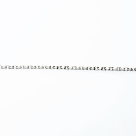 HERMES Horse Head Pendant Necklace Silver WS24842