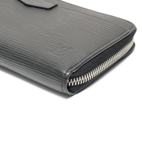 LOUIS VUITTON Zippy Dragonne Epi Purse black WS24847
