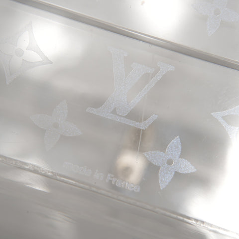 LOUIS VUITTON Monogram Love Message Mini Trunk 2000 Limited Edition Other miscellaneous goods clear WS24848