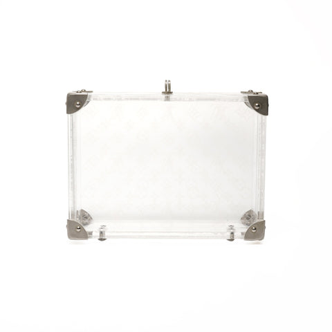 LOUIS VUITTON Monogram Love Message Mini Trunk 2000 Limited Edition Other miscellaneous goods clear WS24848