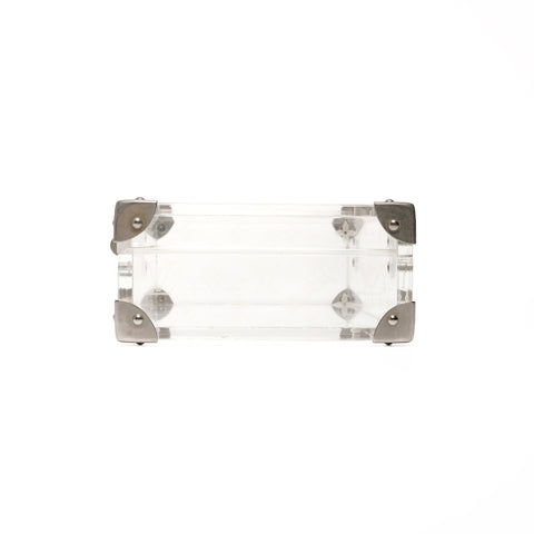 LOUIS VUITTON Monogram Love Message Mini Trunk 2000 Limited Edition Other miscellaneous goods clear WS24848