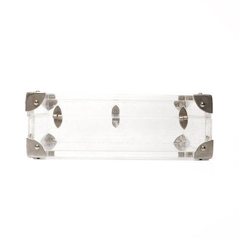 LOUIS VUITTON Monogram Love Message Mini Trunk 2000 Limited Edition Other miscellaneous goods clear WS24848