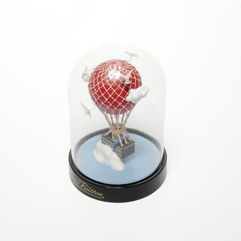 LOUIS VUITTON 2013 Christmas Limited Edition Maru Aero Glass Dome Other miscellaneous goods clear WS24849