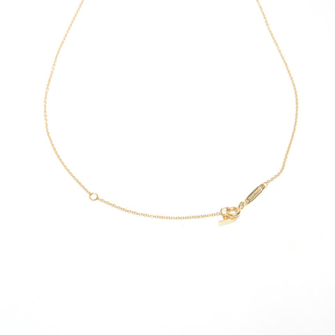 TIFFANY&Co. Au750 T Smile Necklace gold WS24850