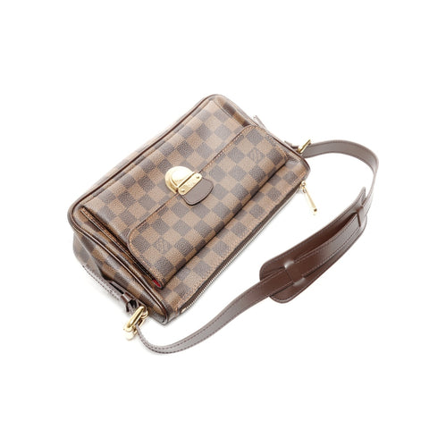 LOUIS VUITTON 2006 Damier Ravello GM Shoulder Bag Brown WS24853
