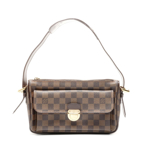 LOUIS VUITTON 2006 Damier Ravello GM Shoulder Bag Brown WS24853