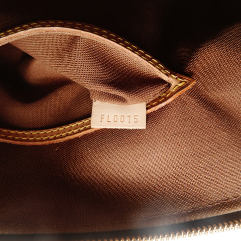 LOUIS VUITTON 2005 Monogram Alma PM Handbag Brown WS24854