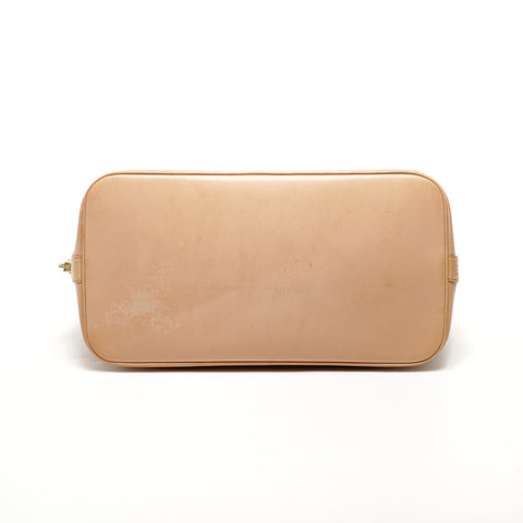 LOUIS VUITTON 2005 Monogram Alma PM Handbag Brown WS24854