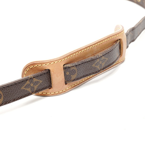 LOUIS VUITTON 2011 Monogram Nile Shoulder Bag Brown WS24855