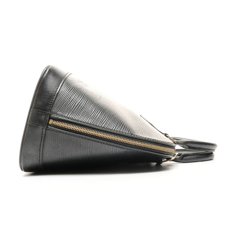 LOUIS VUITTON 2002 Epi PM Alma Handbag black WS24856