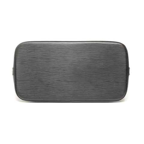 LOUIS VUITTON 2002 Epi PM Alma Handbag black WS24856