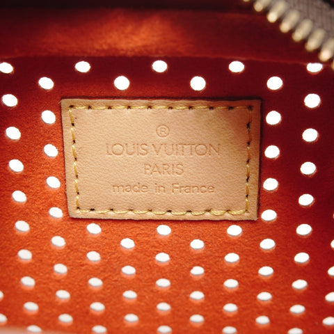 LOUIS VUITTON 2006 Monogram Perfo Mini Trocadero Shoulder Bag Brown WS24857