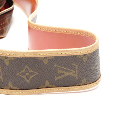 LOUIS VUITTON 2006 Monogram Perfo Mini Trocadero Shoulder Bag Brown WS24857