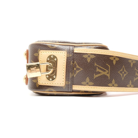 LOUIS VUITTON 2006 Monogram Perfo Mini Trocadero Shoulder Bag Brown WS24858