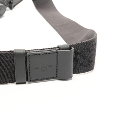 LOUIS VUITTON Taurillon Clemence Monogram S-Lock Sling Bag Shoulder Bag black WS24859