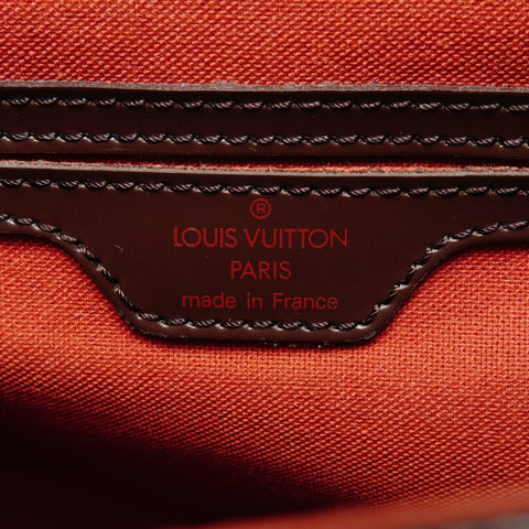 LOUIS VUITTON 2004 Soho Damier Backpack  Daypack Brown WS24860