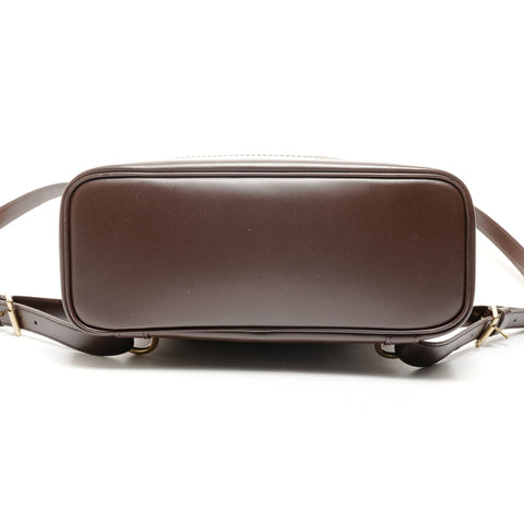 LOUIS VUITTON 2004 Soho Damier Backpack  Daypack Brown WS24860