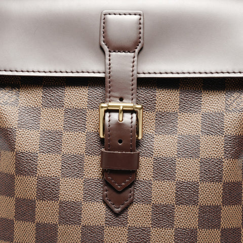 LOUIS VUITTON 2004 Soho Damier Backpack  Daypack Brown WS24860