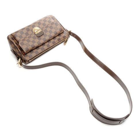 LOUIS VUITTON 2009 Damier Ravello GM Shoulder Bag Brown WS24861