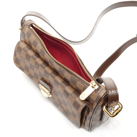 LOUIS VUITTON 2009 Damier Ravello GM Shoulder Bag Brown WS24861
