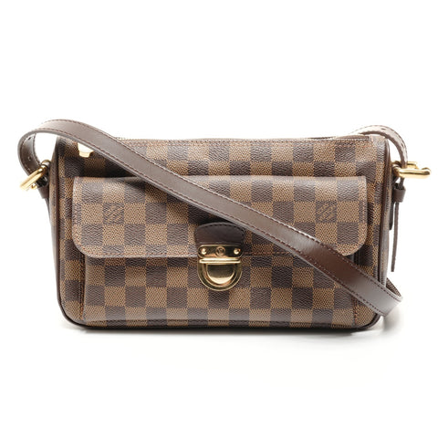LOUIS VUITTON 2009 Damier Ravello GM Shoulder Bag Brown WS24861