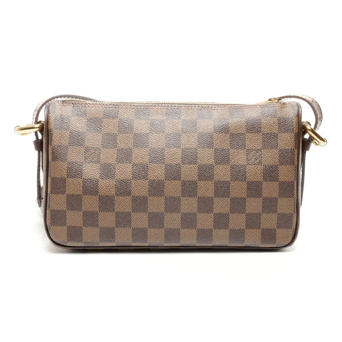 LOUIS VUITTON 2009 Damier Ravello GM Shoulder Bag Brown WS24861