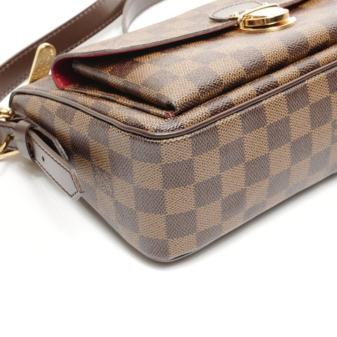 LOUIS VUITTON 2009 Damier Ravello GM Shoulder Bag Brown WS24861