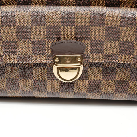 LOUIS VUITTON 2009 Damier Ravello GM Shoulder Bag Brown WS24861