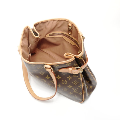 LOUIS VUITTON 2005 Batignolles Horizontal Monogram Tote Bag Brown WS24862