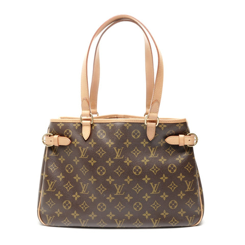LOUIS VUITTON 2005 Batignolles Horizontal Monogram Tote Bag Brown WS24862