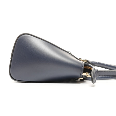 PRADA Saffiano 迷你 Nano 2way 手提包 海军蓝 WS24866