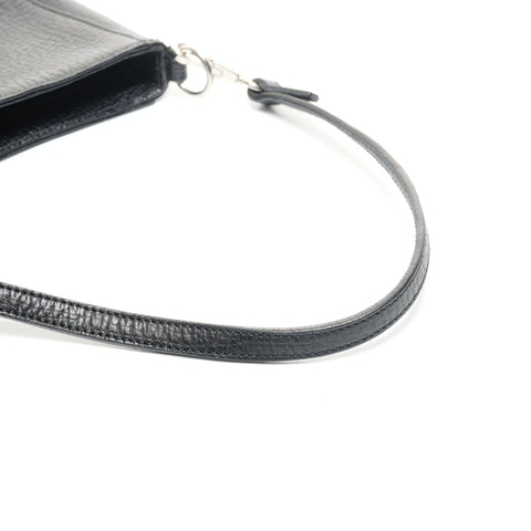 LOEWE 皮革迷你单肩包黑色 WS24869