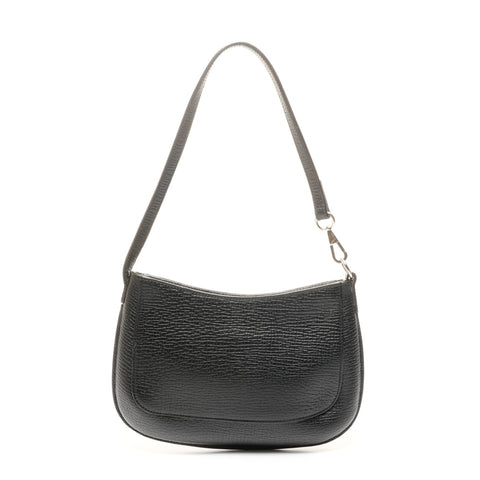 LOEWE 皮革迷你单肩包黑色 WS24869