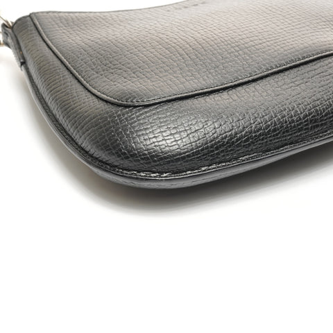 LOEWE 皮革迷你单肩包黑色 WS24869