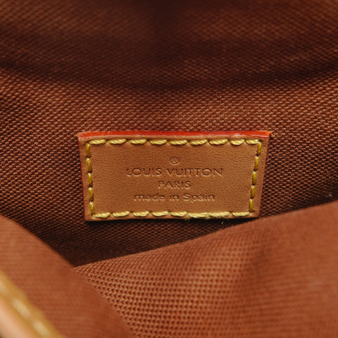 路易威登 Monogram Fold Me Pouch 单肩包 棕色 WS24874