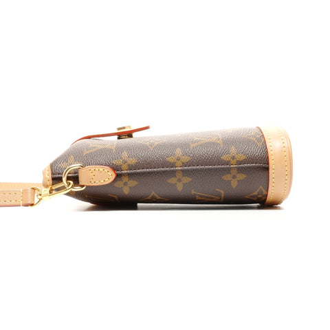 路易威登 Monogram Fold Me Pouch 单肩包 棕色 WS24874