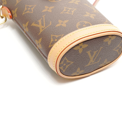 路易威登 Monogram Fold Me Pouch 单肩包 棕色 WS24874