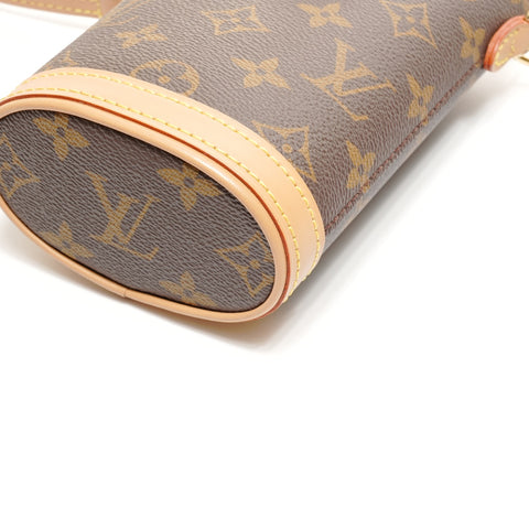 路易威登 Monogram Fold Me Pouch 单肩包 棕色 WS24874