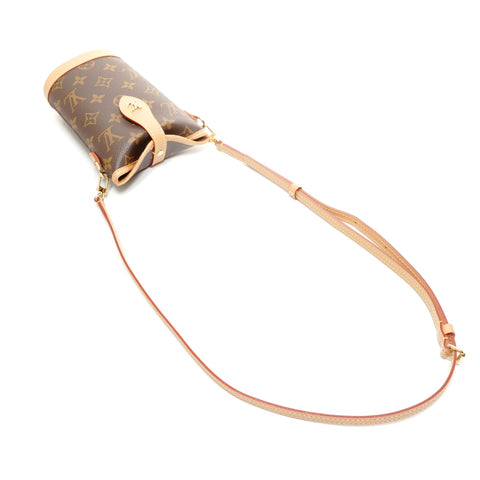 路易威登 Monogram Fold Me Pouch 单肩包 棕色 WS24874