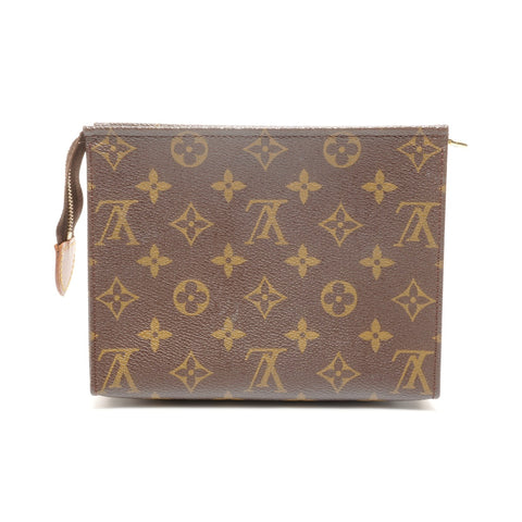 路易威登 2002 Poche 香水 19 Monogram 手袋棕色 WS24876