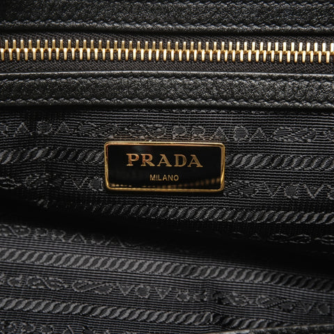 PRADA Vitelloluxe 2way 手提包黑色 WS24881