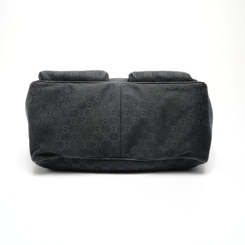 GUCCI GG 帆布雪利酒托特包 黑色 WS24885