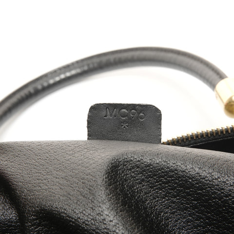 CELINE 碎石 PVC 手提包 黑色 WS24887