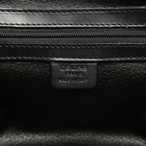 CELINE 碎石 PVC 手提包 黑色 WS24887